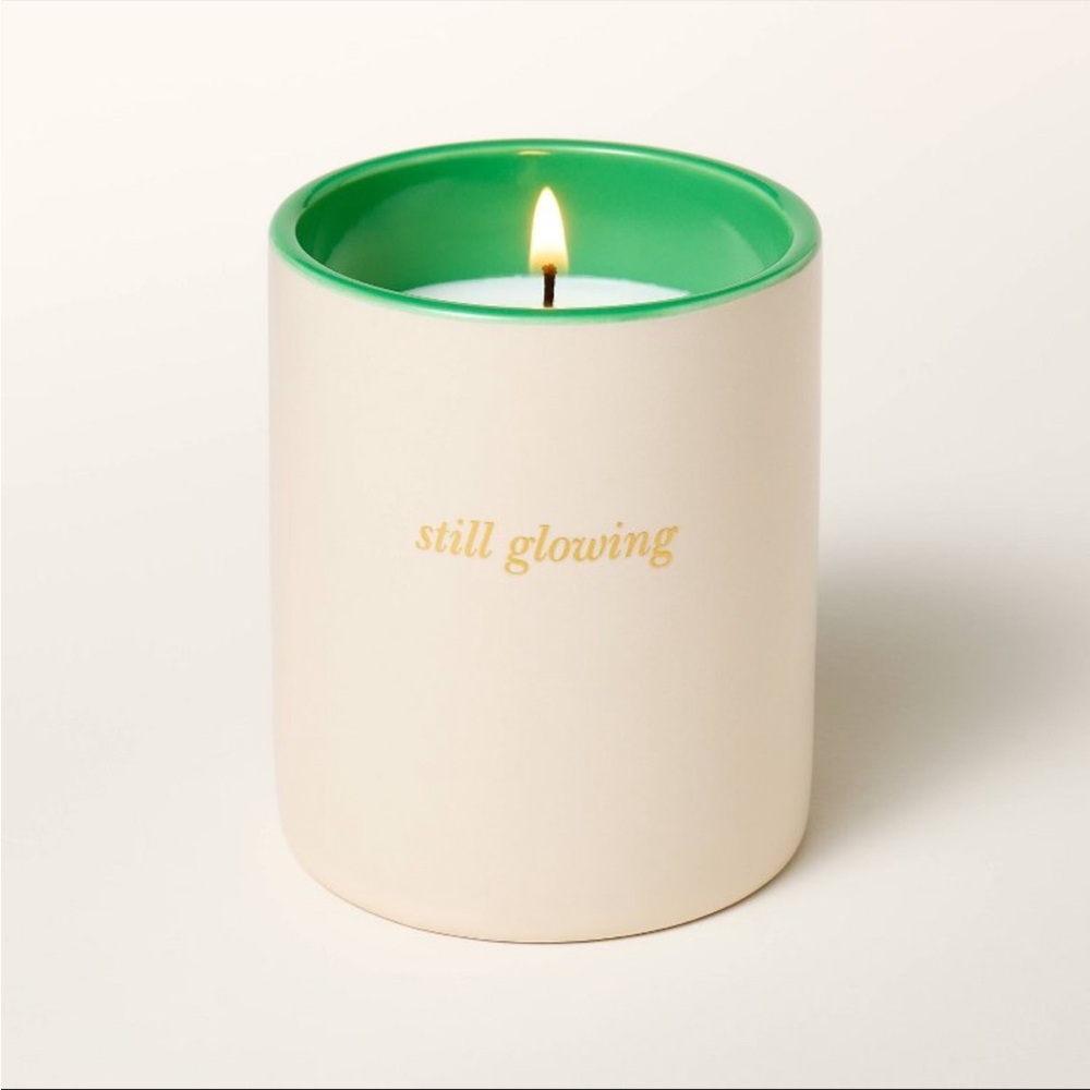 Kate Spade X Target Ceramic Jar 3 Candle Gift Set Cream containers, NIB - Picture 2 of 6